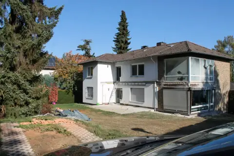 Ausgangssituation im Garten vor der Umgestaltung